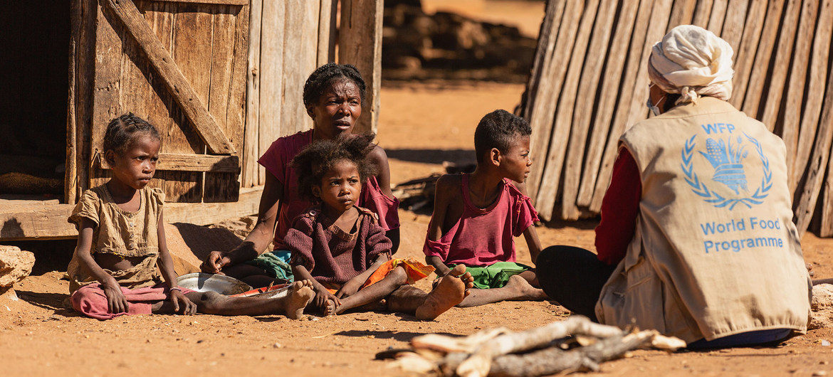 La pobreza y la sequía causaron una aumento grave del hambre en el sur de Madagascar.