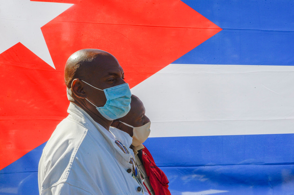 Una imagen del día a día en Cuba en tiempos de la pandemia por COVID-19.