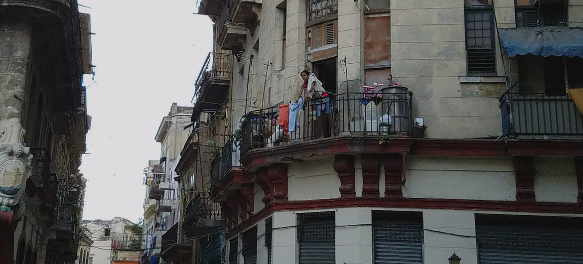 Una imagen cotidiana de La Habana.