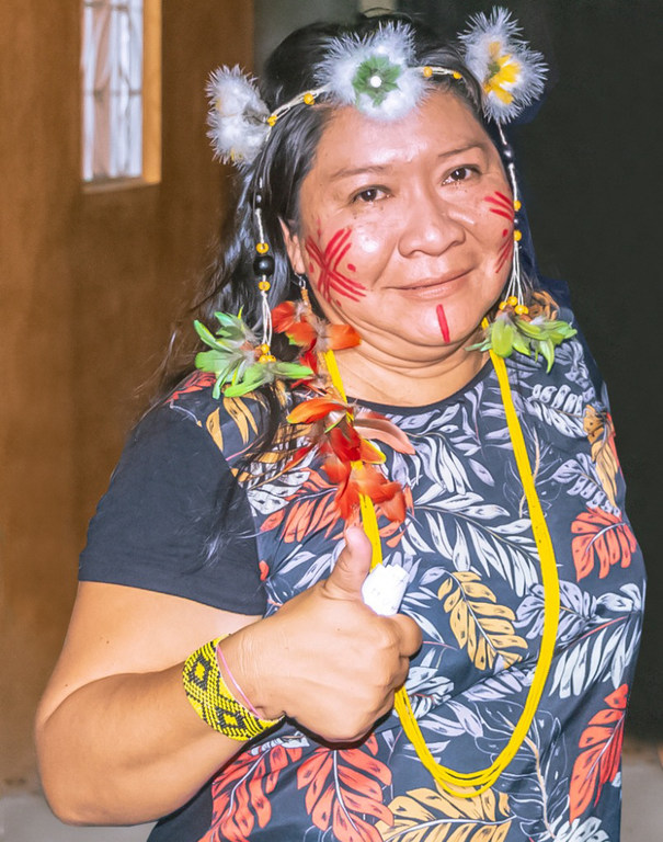  Joenia Wapichana, activista indígena de Brasil, gana el Premio de Derechos Humanos de las Naciones Unidas.