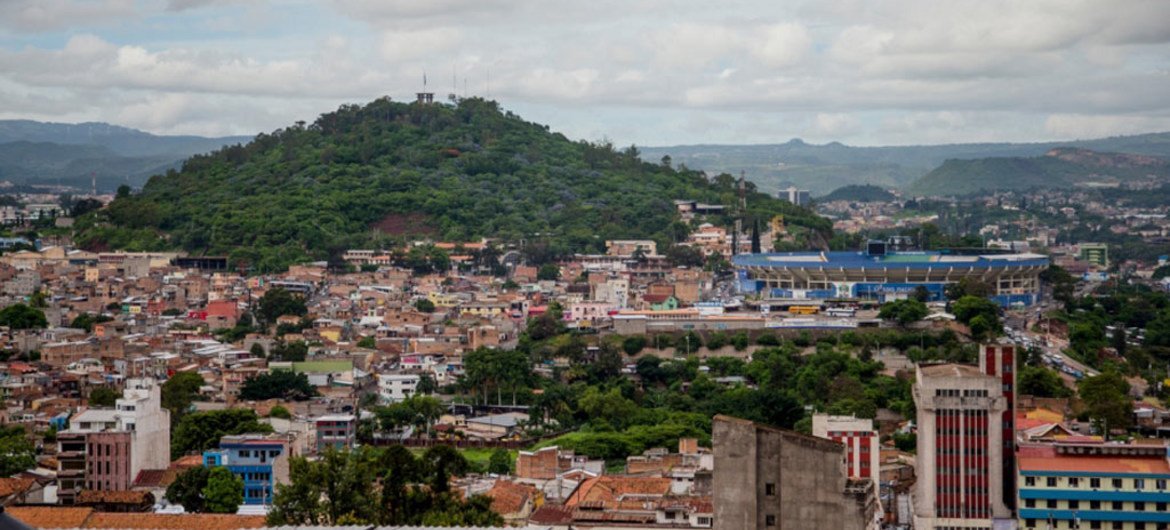 Vista de Tegucigalpa, la capital hondureña. 