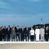 Los líderes del G7 reunidos en Biarritz, Francia