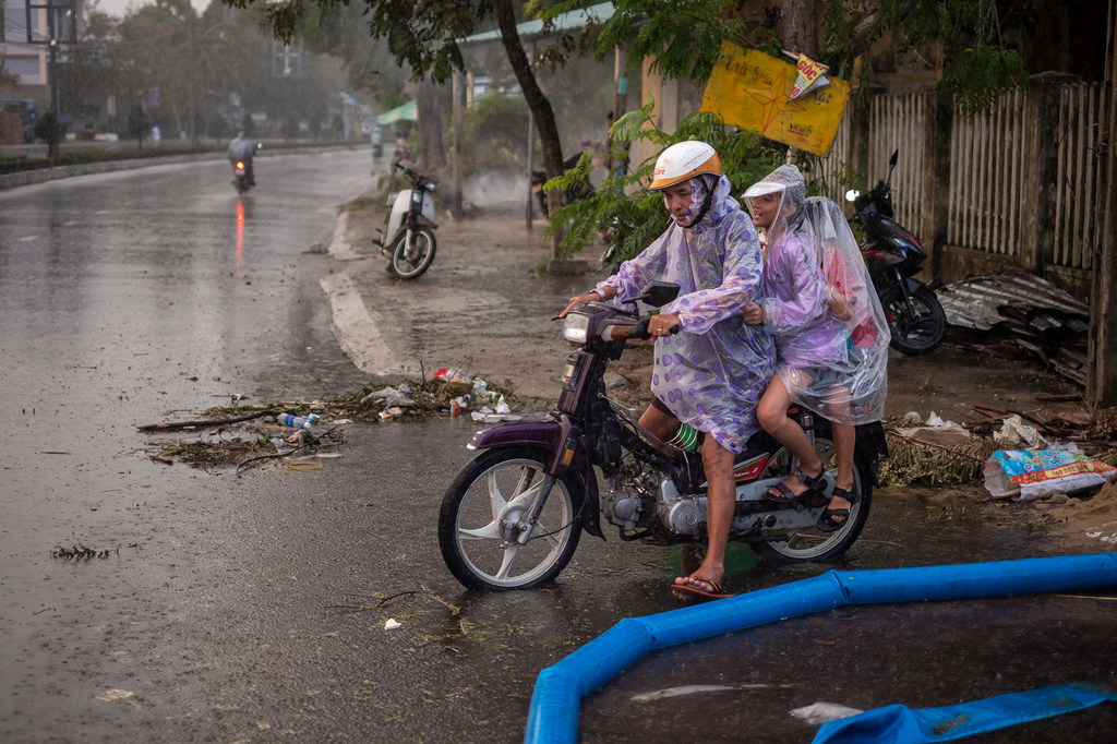 El tifón Molave provocó una gran devastación en Vietnam en 2020.