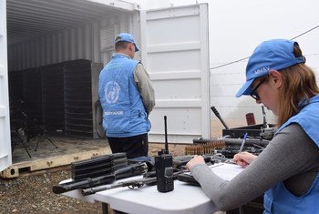 Observadores de la Misión de la ONU en Colombia. (Foto de archivo)