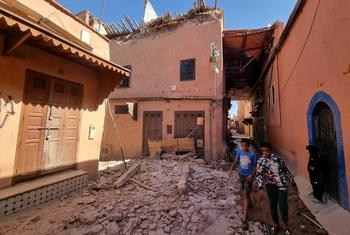 El seísmo, con epicentro en las montañas del Alto Atlas, causó estragos en la histórica ciudad de Marrakech (Marruecos).