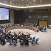 Nickolay Mladenov, coordinador especial de la ONU para el Proceso de Paz en Medio Oriente, informa al Consejo de Seguridad.
