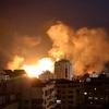 Los ataques con misiles contra Gaza continuan.