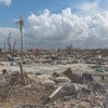 Vista de la destrucción causada por el huracán Dorian en el puerto de Marsh, en la isla de Ábaco, en las Bahamas.