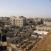 Vista del campo de refugiados de Jabalia, el mayor de la Franja de Gaza. 